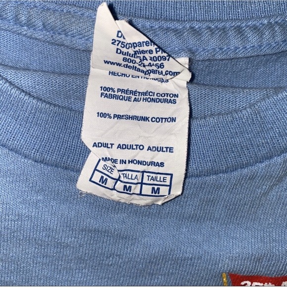 Jump Rope For Heart T Shirt Womens Medium Blue 2014 35th Anniversary Vintage M - Picture 3 of 11